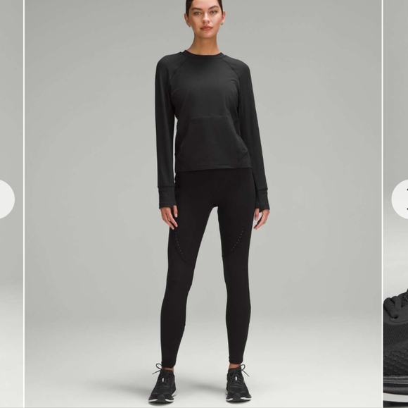 NWT Lululemon Cold Weather High-Rise Running Tight 28", Size 6 - Picture 7 of 8